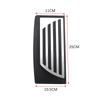 AT Sport Car Pedals for Alfa Romeo Giulia Stelvio 2016-2026 LHD Stainless Steel Gas Accelerator Brake Pedal Cover Pads Parts