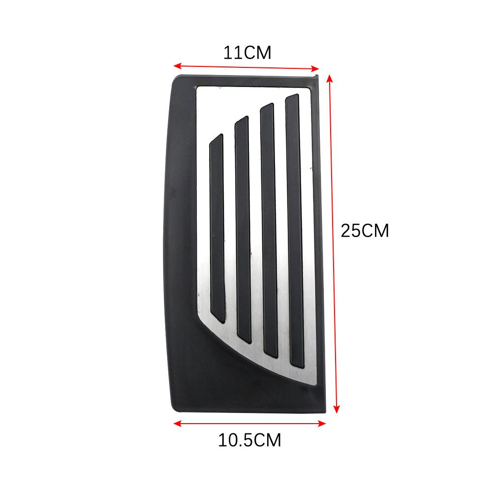 Car Pedals for Alfa Romeo Giulia 2016 - 2023 Non-Slip Gas Fuel Accelerator Brake Pedals Cover Pad Protector Accessories