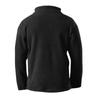Men's Winter Solid Color Zipper Stand Collar Jacket Men's Casual Fleece Jacket