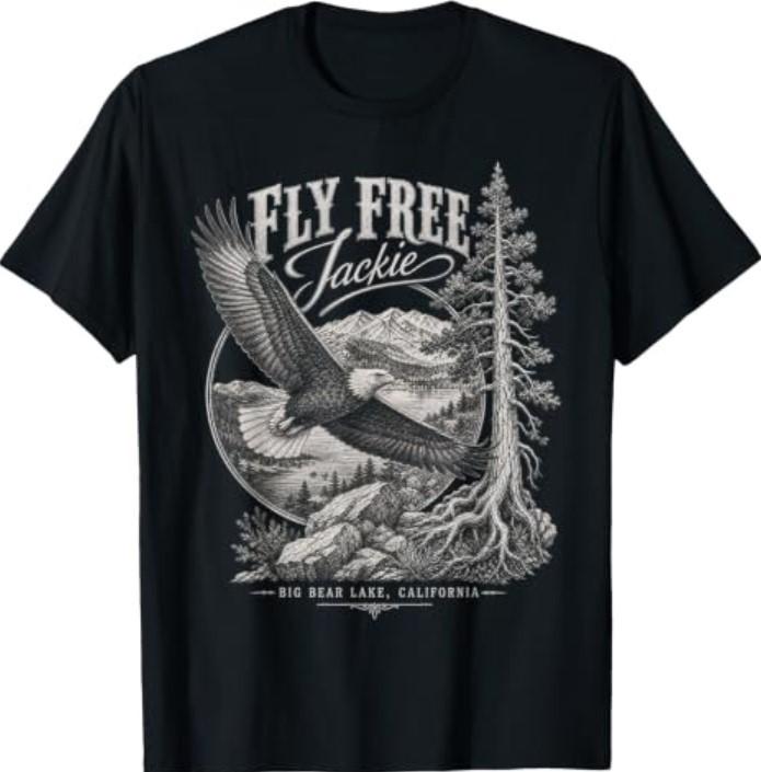1Jackie and Shadow Eagles Jackie The Big Bear Bald Eagle T-Shirt