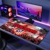 Custom Name,Atlético Madrid Mouse Pad, Large Gaming Desk Mat, Non-slip XXL Mousepad for Laptop & Tablet, Mini PC Playmat with Stitched Edges