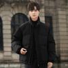 Winter Down Jacket Men's Casual Stand-up Collar Thickened Short Bread Jacket Men's Warmth