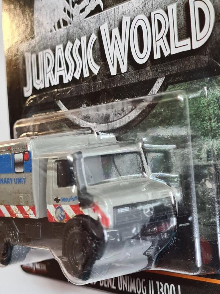 Hot Wheels Hot Wheels Premium HCP08 Diecast Jurassic World Unimog U 1300 L Масштаб 1/64