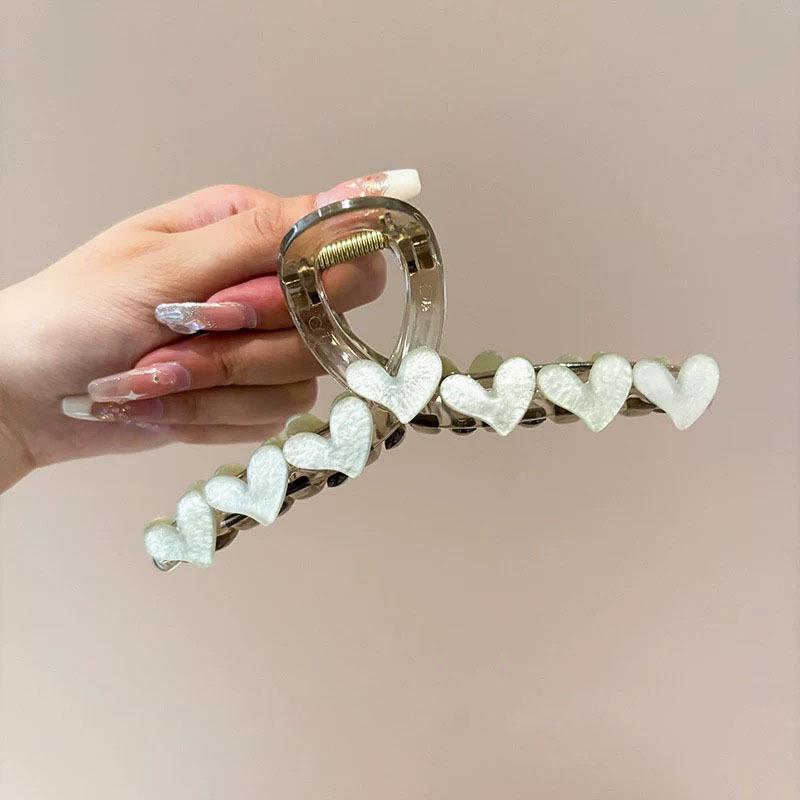 Заколка для волос в корейском стиле с бантом в горошек - Элегантная и универсальная