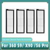 Для 360 S9 S6 Pro X90 X95 Робот-пылесос HEPA Фильтр Щетка-валик Основная щетка Боковая щетка Тряпка для мытья пола Тряпка Запасные части Аксессуары