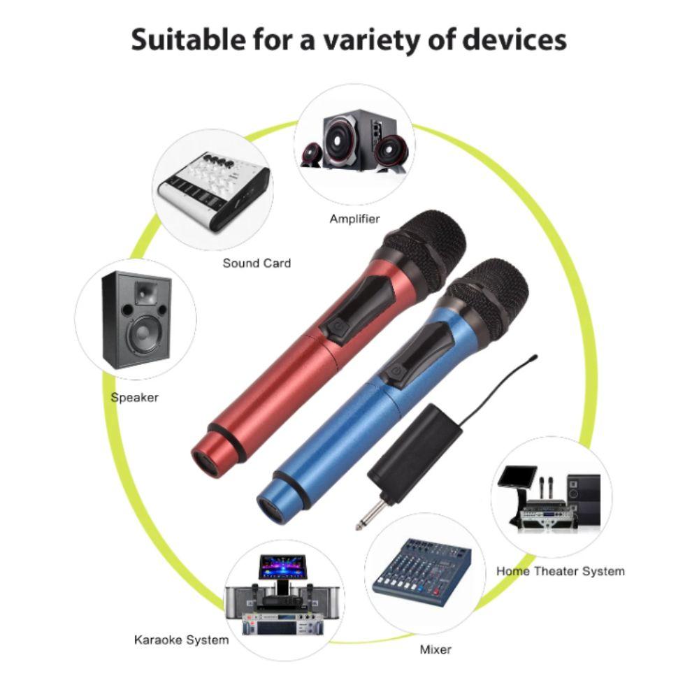 Rechargeable Wireless Microphone High Quality Wireless Receiver Handheld Microphone Meeting Use