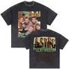 Washed Vintage Backstreet Boys Black  Blue World Tour Tshirt Boy Band Bsb Group Pop Music Tshirt Men Hip Hop Oversized T Shirt