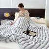Modern Minimalist A-class High Weight Plush Blanket Four Season Universal Multifunctional Thick Keep Warm Office Nap Blanket