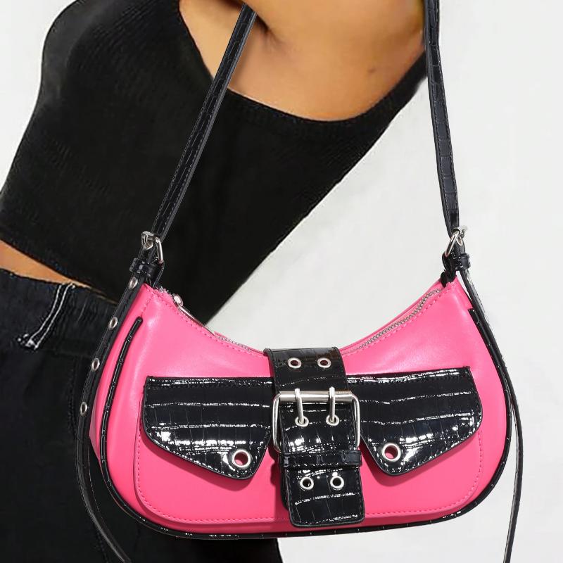 Сумки через плечо из кожи с масляным воском в стиле ретро, женские сумки с несколькими карманами в стиле панк, модные женские сумки для мотоциклистов
