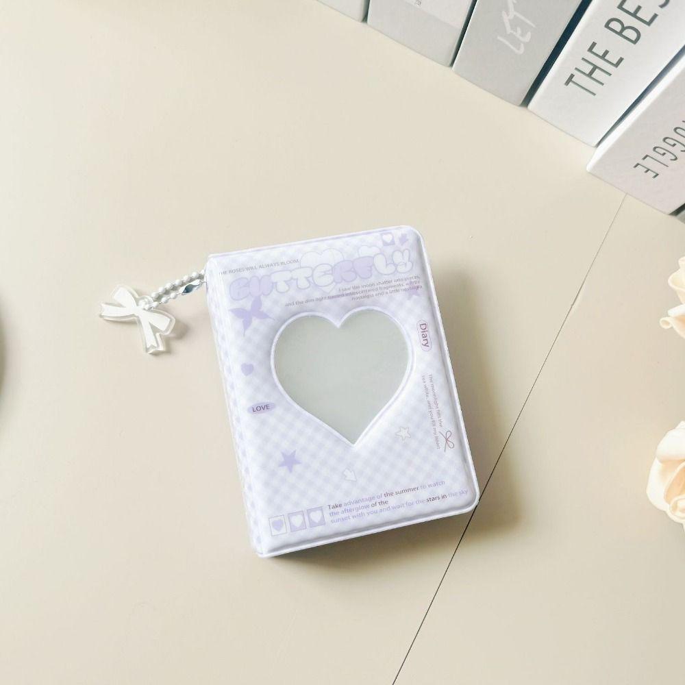 Cute Mini Card Album Cartoon Storage Album Pendant 3-inch Star-chasing Photo Album Birthday Gift