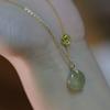 Gift Chinese Style Women Necklace Korean Style Clavicle Chain Round  Necklaces Fashion Jewelry