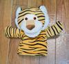 Tiger Puppet Plush Toy with Open Mouth [Meat Included]