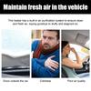 Portable Kinetic Energy Mini Heater Car Air Freshener Double Ring Rotating Solar Air Purifier Perfume Aromatherapy Machine