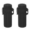 2 Pcs Water Proof Storage Tube Airtight Cover Rubber Sealing   Plastic Tube Storage Box for Outdoor Camping Travel