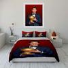 A man holding trophy. Bedding sets Duvet cover sets Duvet covers Pillowcases(1 * Duvet Cover 2 * Pillowcases without duvet insert)