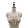 Embroidered Lace Collar for Women Trim Embroidered Applique Neckline Hollow Out Lace Collar