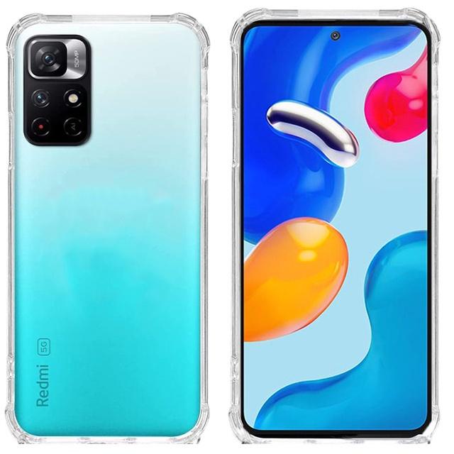 Прозрачный чехол для Xiaomi Redmi Note 14 13 12 11 10 9 8 7 Pro 12S 11S 10S 9S 8T 14C 13C 12C 10C14T 13T 12T 11T 10T 9T Pro F3 F4 GT F5 F6 Pro C65 C75