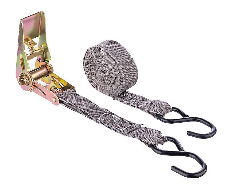 Load Securing Strap with Tensioner, 25 Mm X 4.5 M, 350 Kg