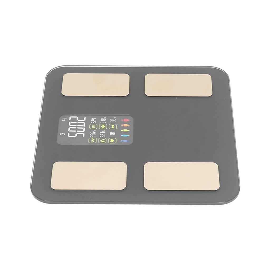 Умные весы для измерения веса с цветным дисплеем 300 мАч Высокая точность 5?Цифровые Bluetooth-весы для 180 кг