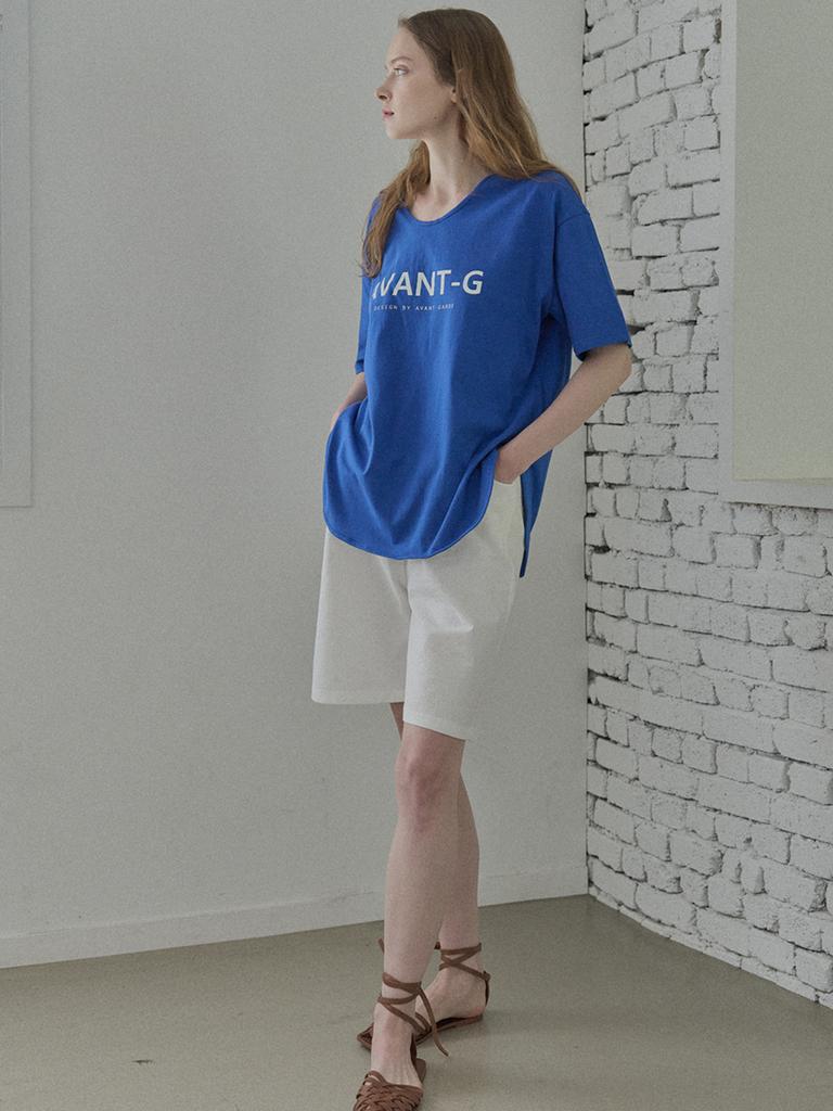 AVANT-G Cotton Span Short Pants - Ivory