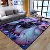 Demon Slayer Art Print Floor Mat Living Room Game Room Carpet Camping Picnic Mat Doormat Floor Mats Anime Room Decor Area Rug