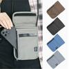 1 шт. Водонепроницаемая нейлоновая сумка для хранения с RFID для документов, паспорта, кошелек на шею, чехол для денег, документов, паспорта