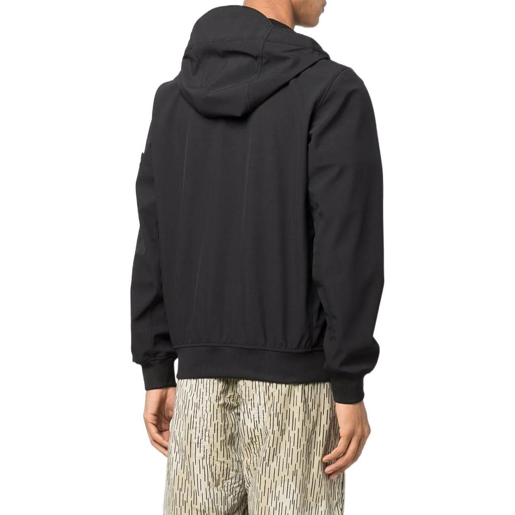 STONE ISLAND Блузон с капюшоном Черный Мужские Топы 761540427-V0029