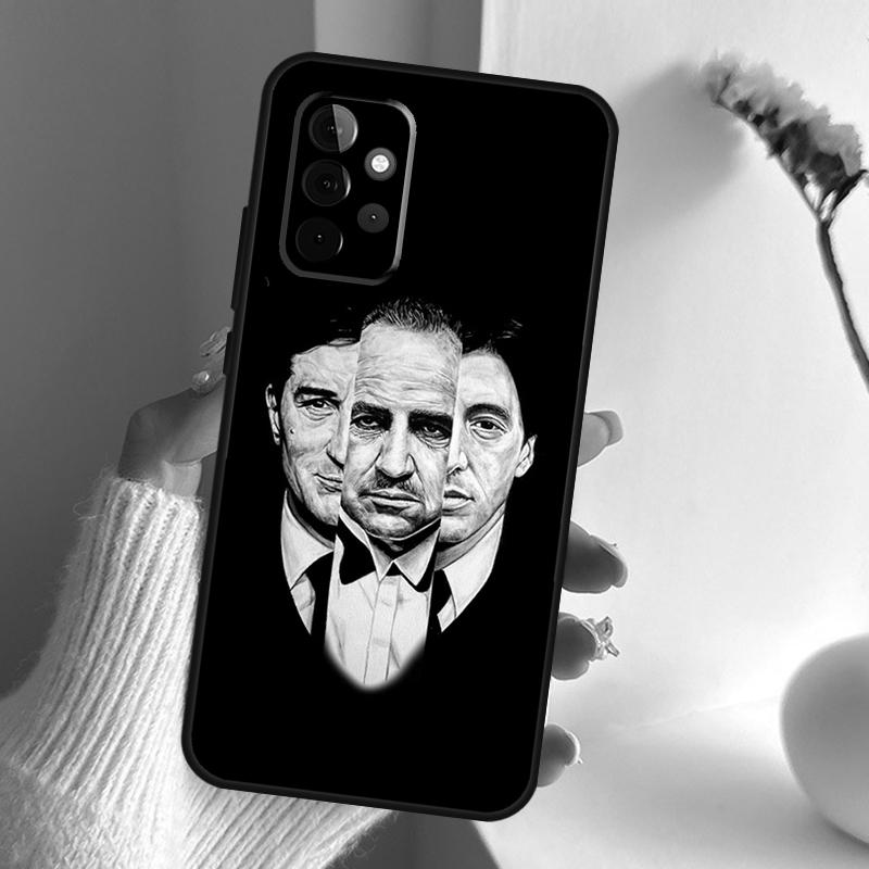 Чехол для телефона 'Крестный отец' Итальянская мафия Для Samsung Galaxy A13 A33 A53 A06 A17 A56 A36 A26 A16 A15 A35 A55 A34 A54 A52 A12 A32