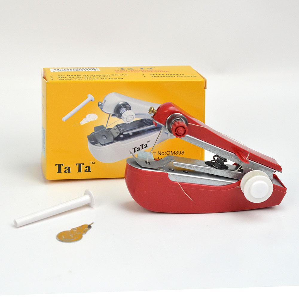 Портативная швейная машина мини швейная машина Бытовая Простая Рукоделие Ручная Обрезка Ремонт Одежды Ткань ручная швейная машина