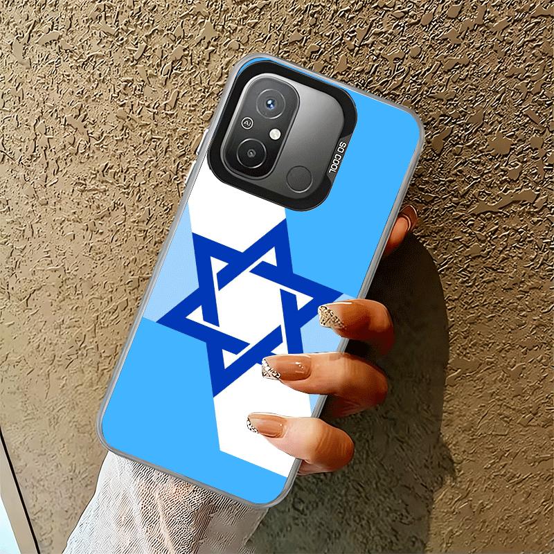 David Jewish Star Symbol Shockproof Phone Case for Xiaomi Poco X7 X6 X5 X3 Pro F7 Ultra M8 Redmi 15C 15 14C 13C 12C 10C 13 12 10