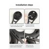 Carbon Fiber Computer Mount Holder Bicycle Bracket Stopwatch Speedometer Road Bike Compatible For Garmin Bryton