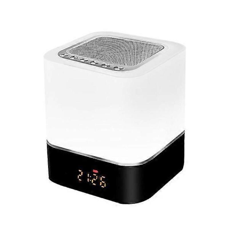 Bluetooth Speaker Alarm Clock With LED Touch, Wireless Speaker, Home Audio, Gadgets
