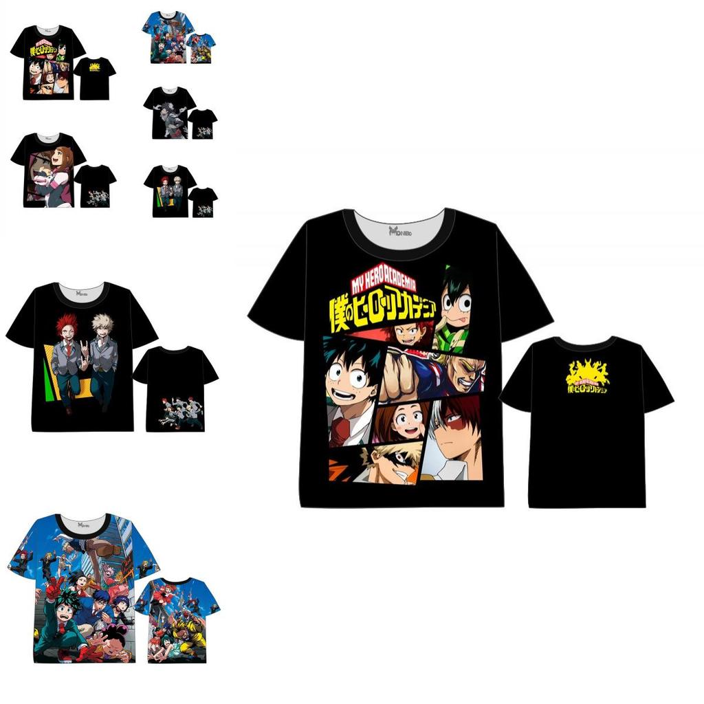 Stylish My Boku No Hero Academia T-shirt Man Women 3d Print With Summer Comfort