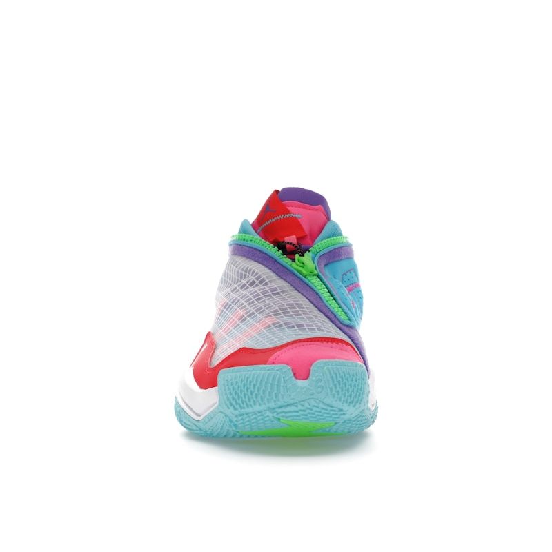 Мужские кроссовки Air Jordan Why Not Zer0.6 Childhood Синие Белые Сирена-Красные DO7189-100