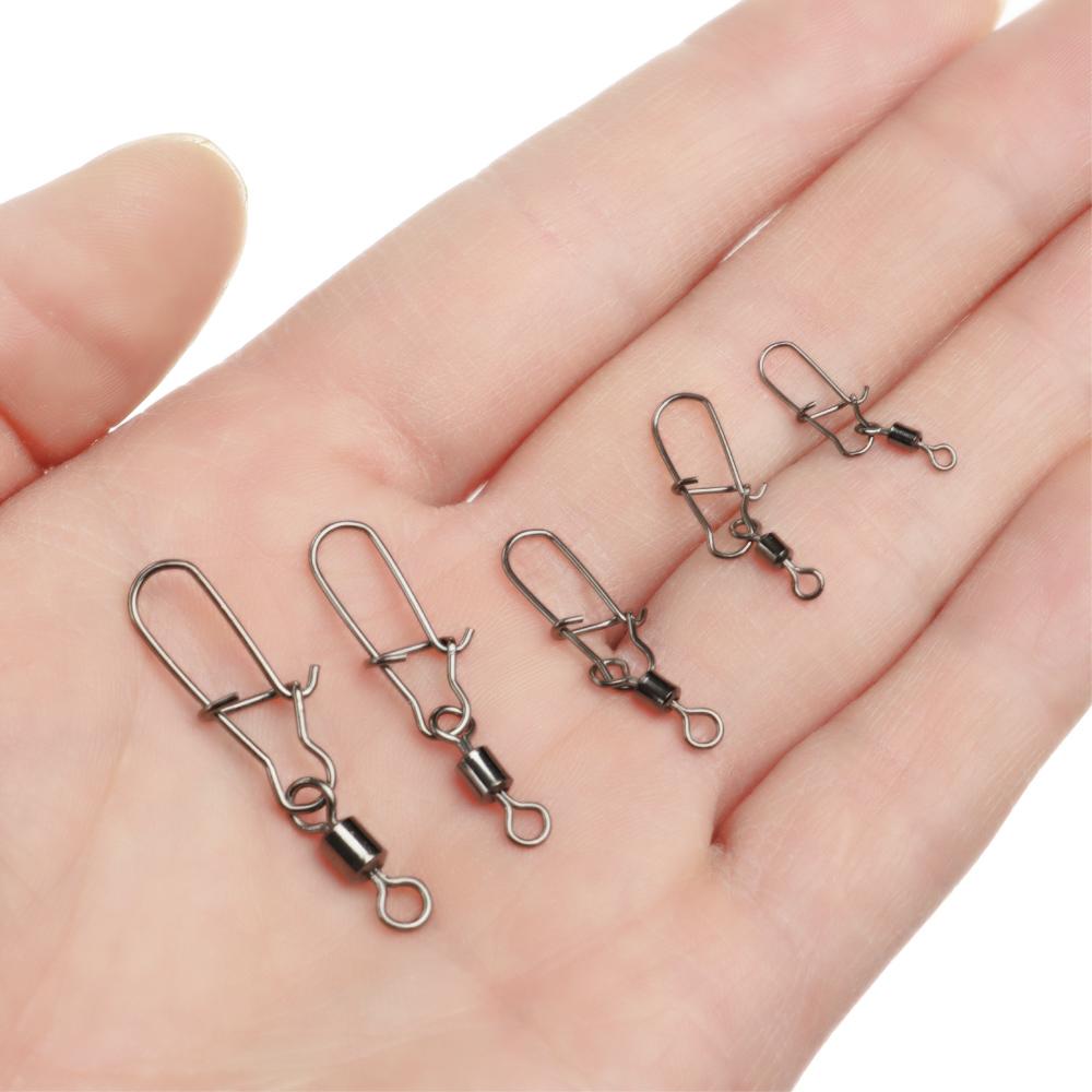 Рыболовная пряжка-штифт из нержавеющей стали, карабин с восемью кольцами, рыболовный крючок, вертлюги, рыболовные принадлежности