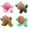 Bag Ornaments Tortoise Plush Pendant Cute Turtle Keychain Plush Tortoise Dolls Turtle Plush Keyring