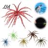 Bionic Soft Bait 2Pcs Sea Urchin Lure, 11cm/10g Floating Topwater Artificial Bait, Fuzzy Lure for Freshwater Saltwater Fishing Tear Resistant Baits