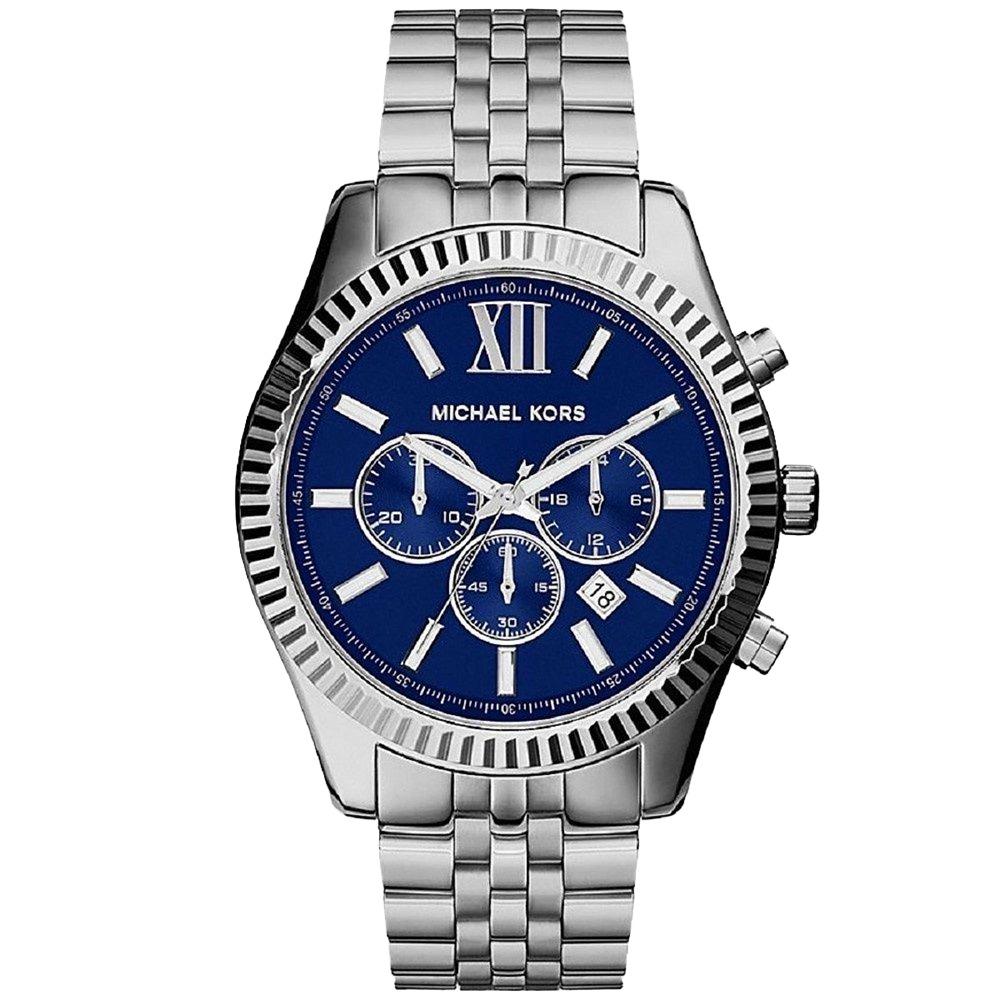 Michael Kors MK8280 Lexington синие циферблат мужские часы