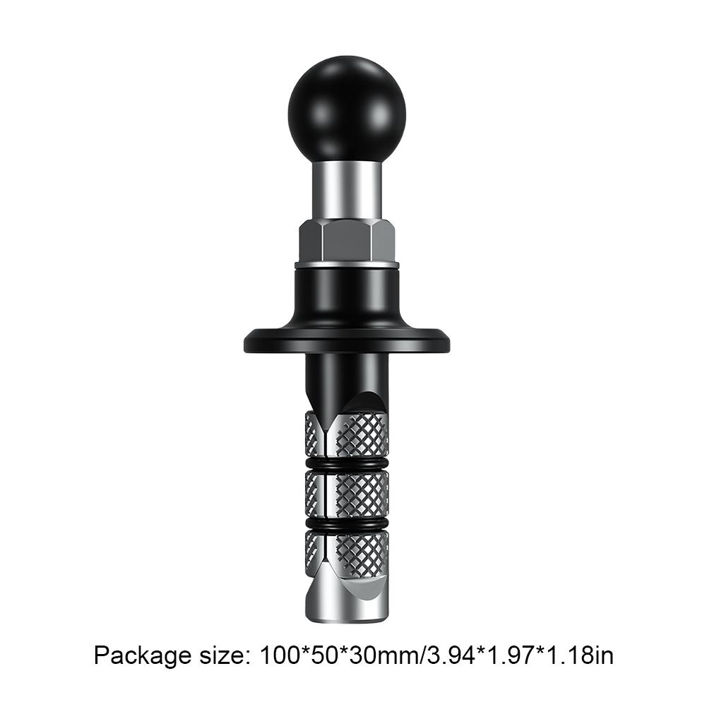 Крепление штока вилки мотоцикла, адаптер для шарового крепления из алюминиевого сплава, 17 мм, 25 мм, передняя вилка, шаровая головка, защита от кражи для мотоцикла, велосипеда