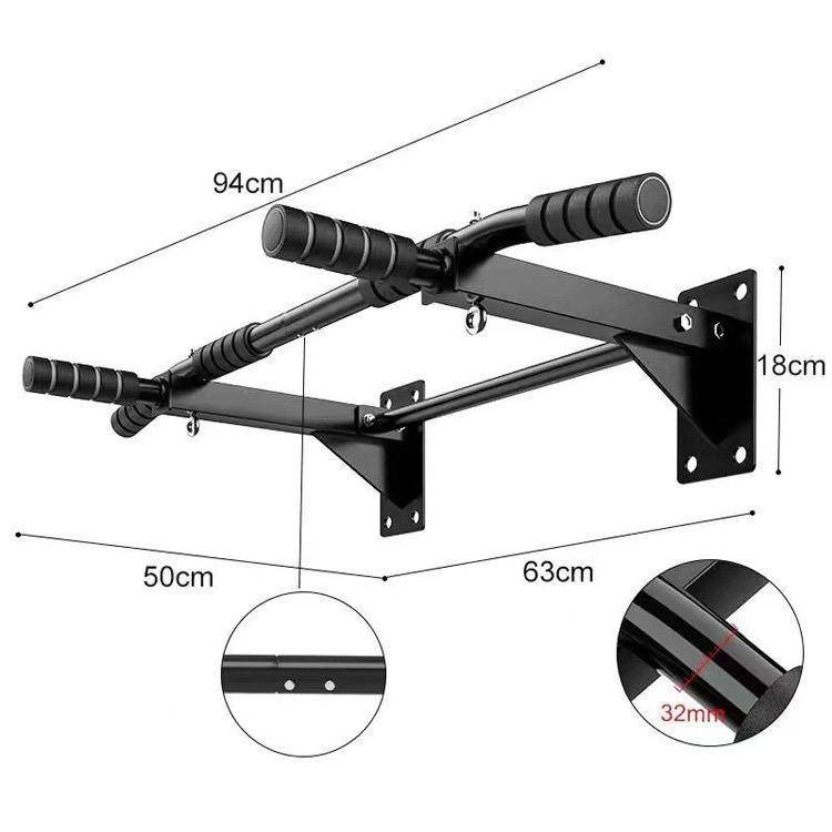 Настенная перекладина для подтягиваний: Одноместные и двухместные варианты для домашнего фитнеса