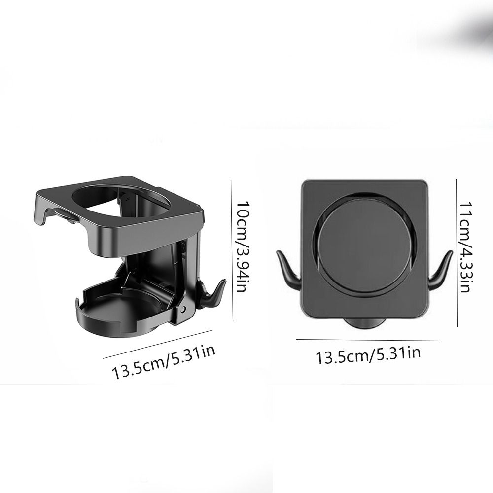 Stable Car Cup Holder Foldable Drink Storage Rack Universal Auto Cup Mount Vehicle Travel