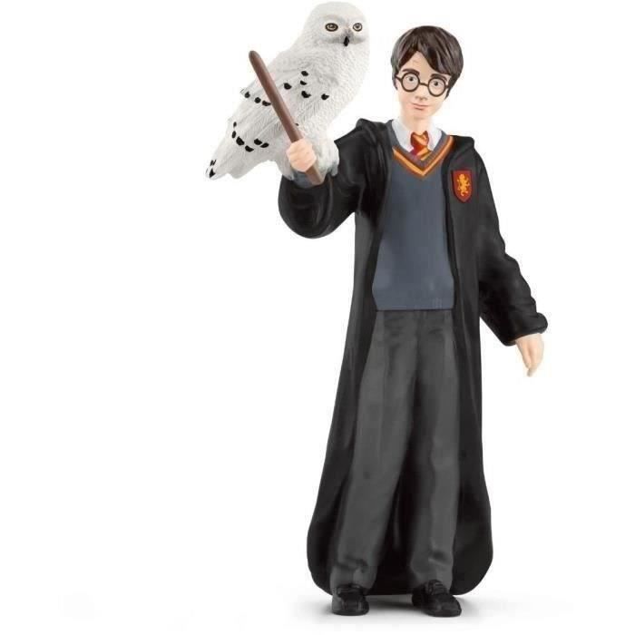Figurine Harry et Hedwige, Harry Potter, pour enfants des 6 ans, Schleich 42633 Harry Potter, Univers WIZARDING WORLD
