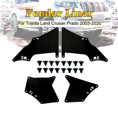 53735-35150 Новые подкрылки для Lexus GX470 GX460 2003 — уплотнитель фартука, брызговики с зажимами