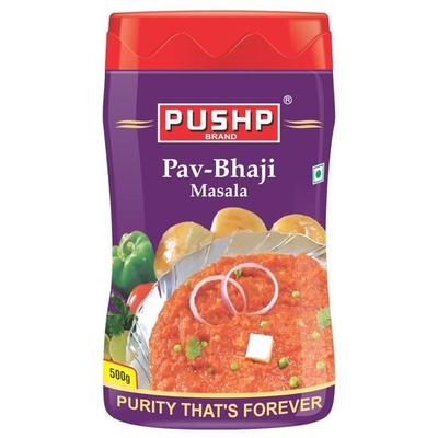Pushp Brand Пав Бхаджи Масала (500 г банка Упаковка 1 шт.)