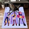 Custom KPop Demon Hunters Mat Personalized Name, Polyester Washable Indoor Entryway Rug, Gift for Christmas, Easter, Thanksgiving Day