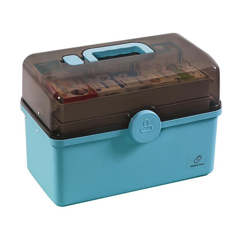 Набор многослойных коробок для хранения лекарств большой емкости