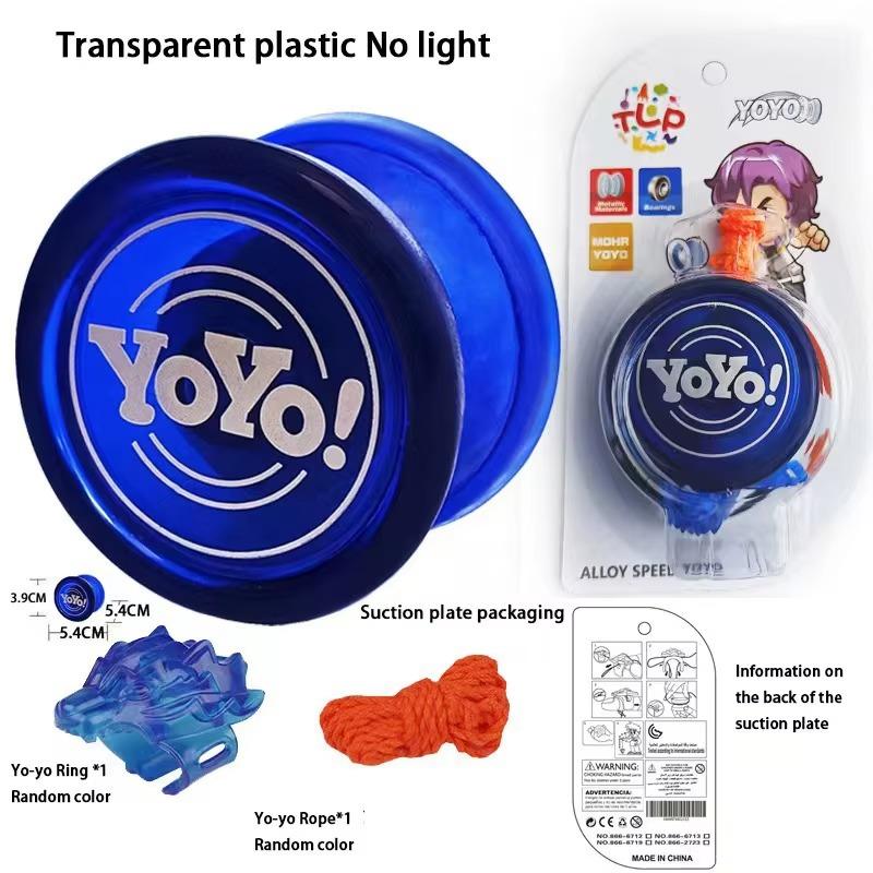 Йо-йо 1 шт. пластиковый кристалл профессиональный фристайл легкая атлетика соревнования йо-йо дети забавные подарки