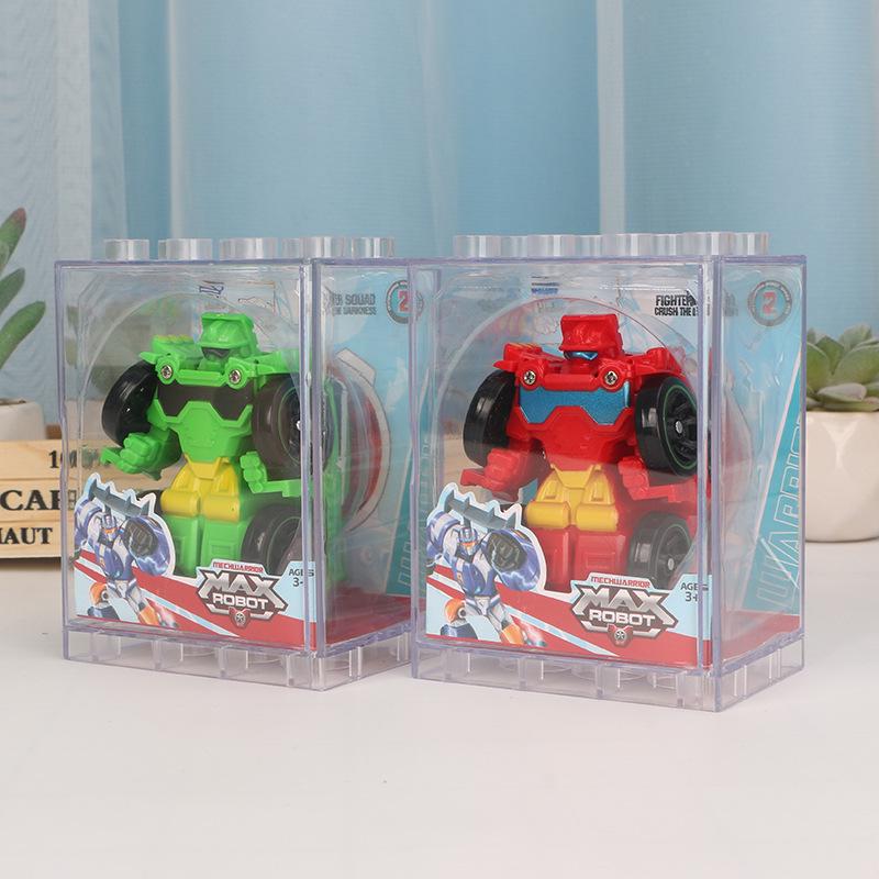 Мини Ручной Робот-Трансформер Игрушка для Детей - Карманная Модель Автобота Конструктор