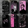 Мягкий чехол для телефона Lil Peep Hellboy Love для iPhone 16 16E 17 Air 15 Pro Max 14 Plus 13 Mini 11 12 7 Черная задняя крышка