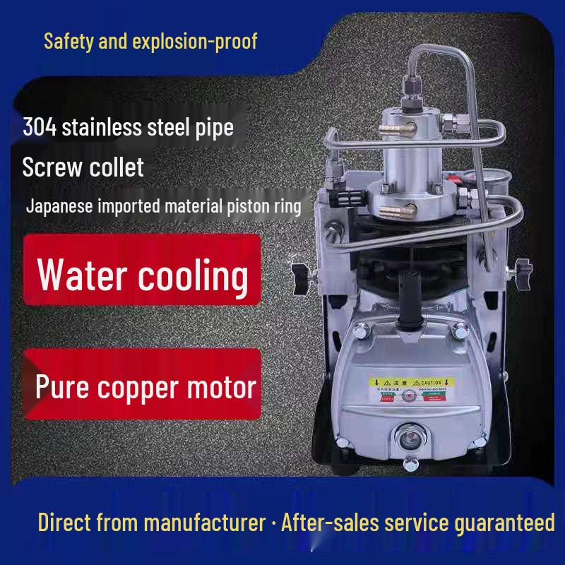 40MPa Water-Cooled Electric High-Pressure Air Pump (30MPa Single-Cylinder)